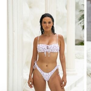 Somerfield Swim Pink Floral Bikini